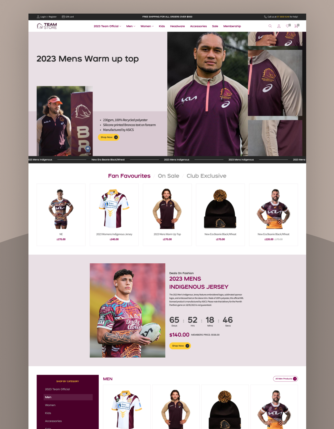 Broncos shop 